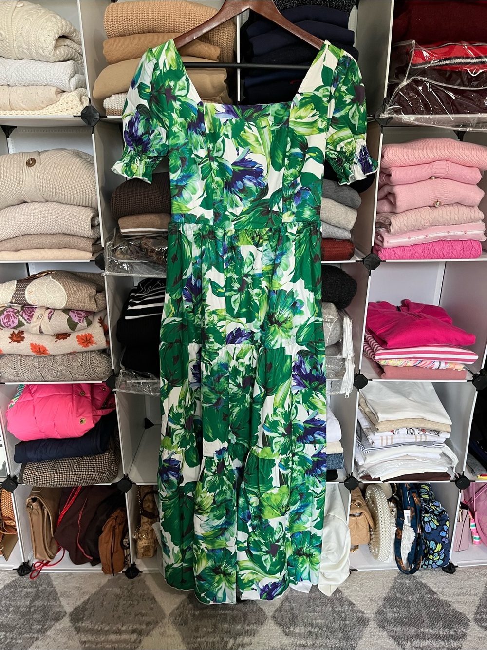 NWOT Floral Maxi Dress